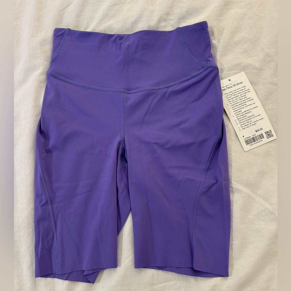 Lululemon Bace Pace HR Short 8" - Size 4